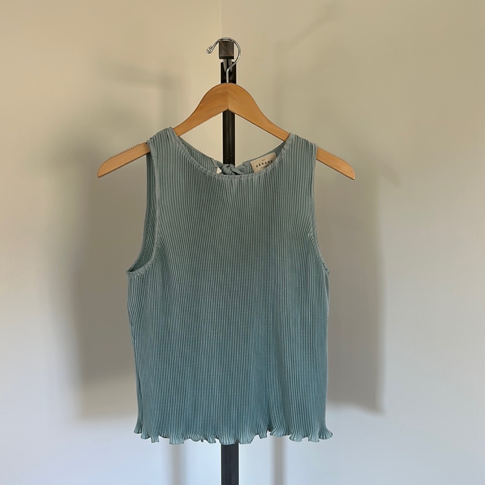 Sézane tie back tank